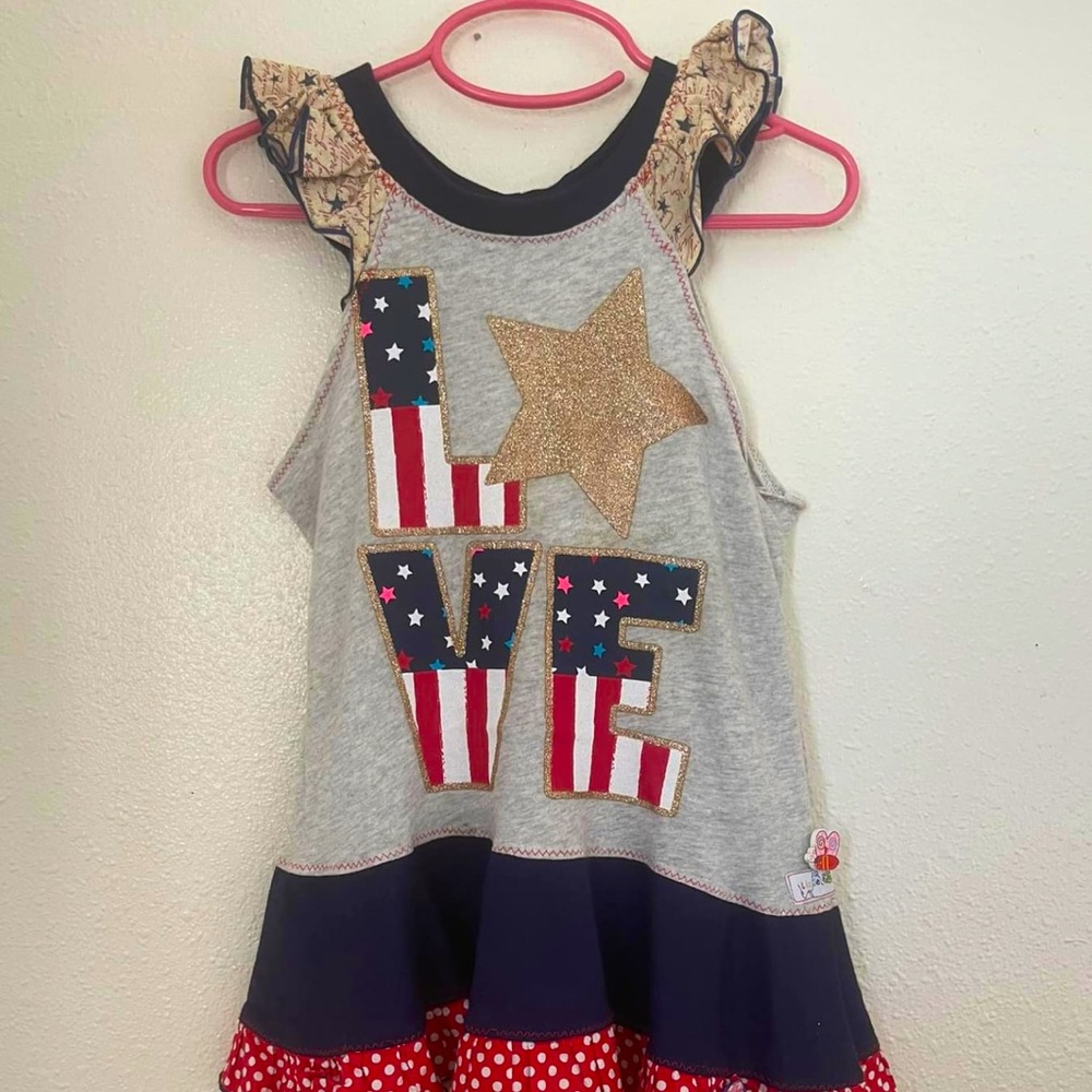 Custom Boutique Dress One of a Kind Size 4/5